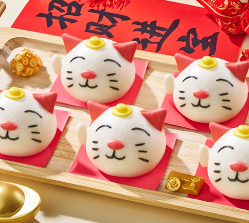 千味300g喵喵招財(cái)貓卡通包（10袋）